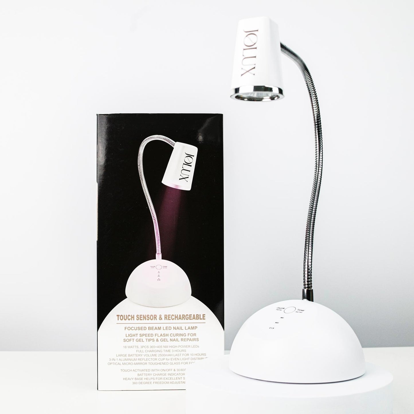 JOLUX Touch Sensor LED Nail Lamp – Focused Flash Cure