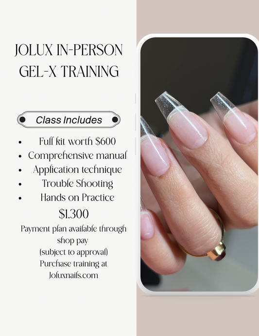 Date: 06/20/2026 In-Person Gel-x Training with Full Kit